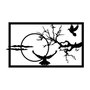 Wallity Accesorio Decorativo de Pared de Metal Negro